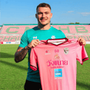 Clyde O'Connell when he signed for Thai D2 side Chainat Hornbill last month