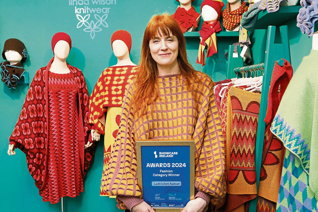 Linda Wilson owns Linda Wilson Knitwear on Dominic Street