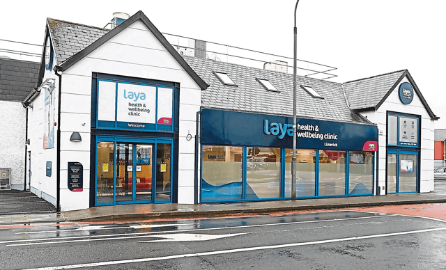 Laya Healthcare moved into the former Ivan’s shop in 2021 PICTURE: Liam Burke