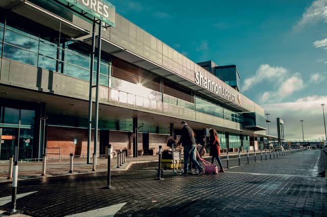Four flights were diverted to Shannon Airport due to adverse weather