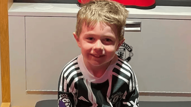 Six-year-old Paddy Duffy was recently diagnosed with a brain tumour