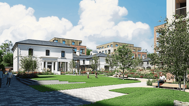 An architectural render of how the new development on Limerick’s northside could appear
