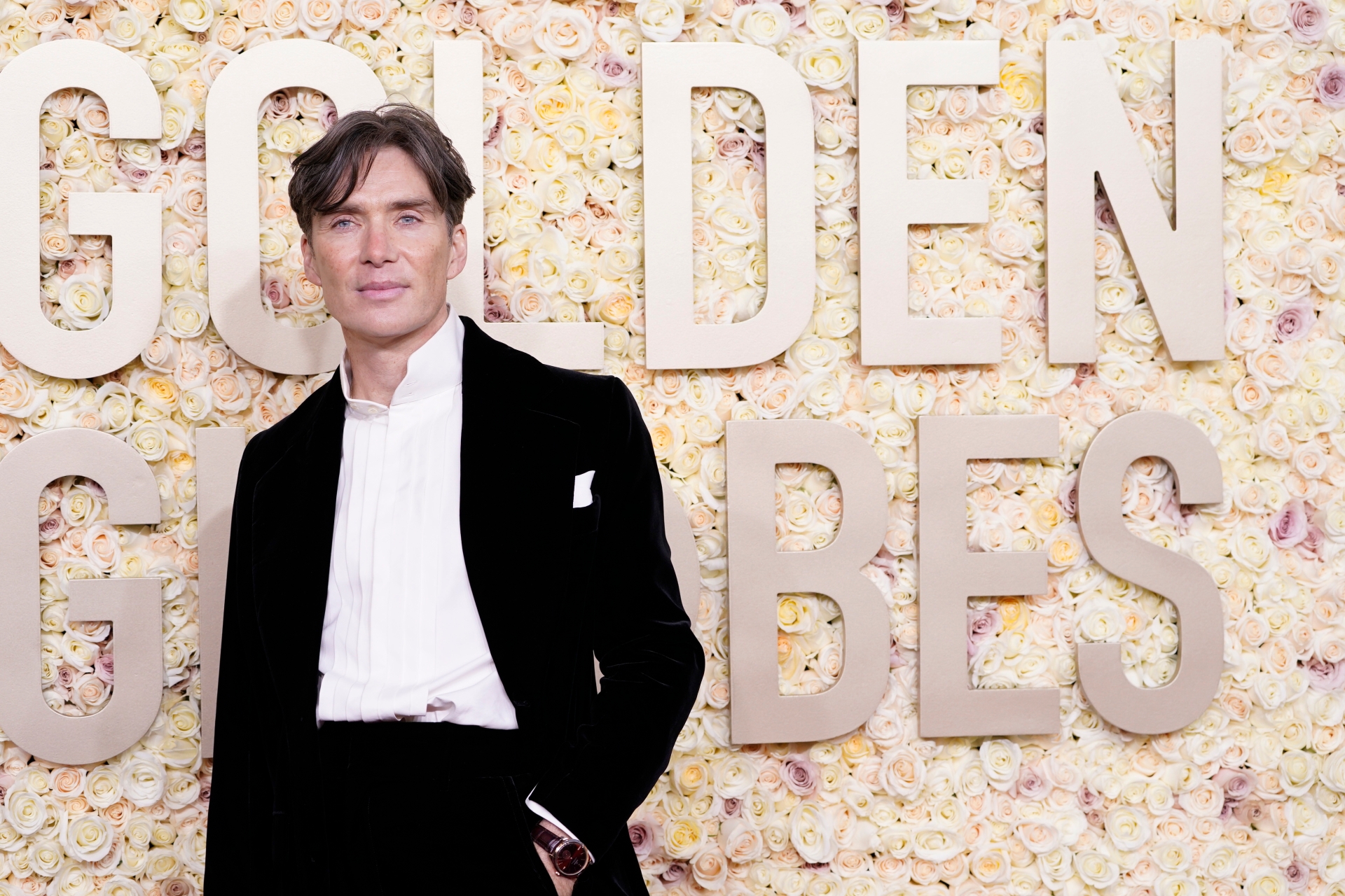 Cillian Murphy at the Golden Globes (Jordan Strauss/AP)