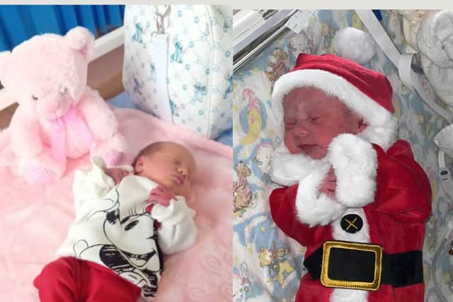While no visitors were allowed to visit the couple and their newest arrival on December 25, it wasn't long before little Scarlett joined her brother Lucas Costello, 5, and sister Mia Costello, 3, at home in West Limerick on St Stephen's Day. To mark the occasion, newborn was wrapped up in a festive Santa costume as she made her way to meet her siblings.