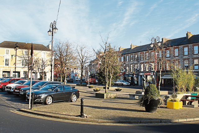 Town Square in Newcastle West PICTURE: ADRIAN BUTLER