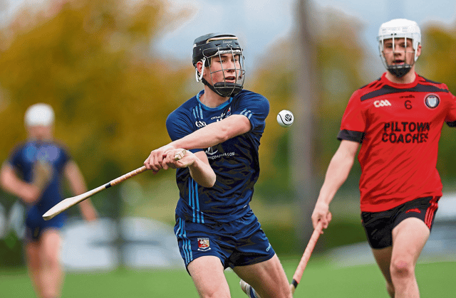 Castletroy College's Robert O'Farrell in action against Carrick On Suir in the 2023/24 Harty Cup. PICTURE: Keith Wiseman