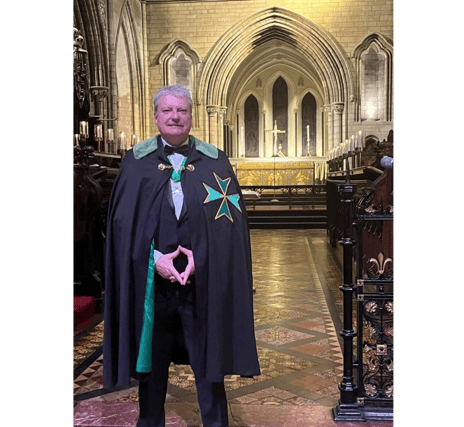A ceremony at St Patrick’s Cathedral, Dublin on November 25.