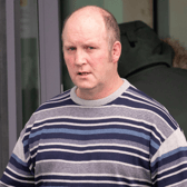 Danny Connors at Letterkenny courthouse. Photo: North West Newspix