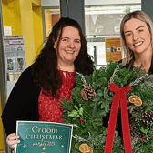 Edel Fitzgerald, Croom Community Development Association, and  Tanika Daffy,  Ivy and Willow Flowers