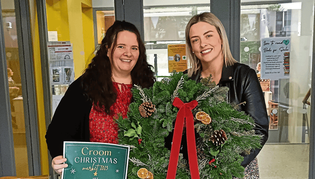 Edel Fitzgerald, Croom Community Development Association, and Tanika Daffy, Ivy and Willow Flowers