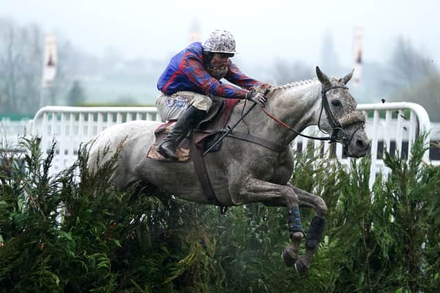 “He’s actually 2lb lower than when he last won it. He’s won this race the last two years, so hopefully he can make it a third.”