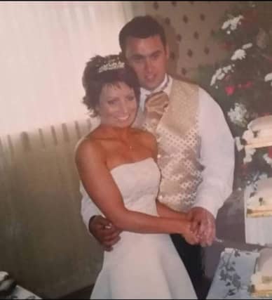 Mags and Jason on their wedding day I PICTURE: Fitzpatrick family statement
