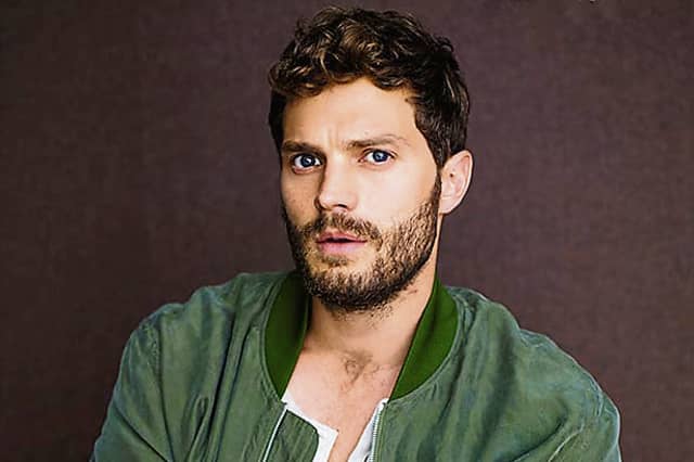 Jamie Dornan won the Outstanding Talent Award 2023 at the Richard Harris International Film Festival