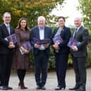 Dr Diarmuid Ó Briain, Dr Sean Lyons, Shirley Coulter, Vincent Cunnane, Dr Maria Kyne, Kevin James | Picture: Eamon Ward