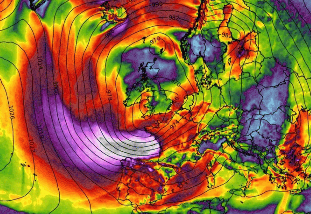 Storm Domingos to impact Ireland amid brutal forecast for coming days