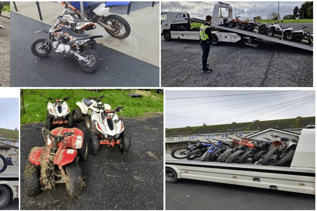 Superintendent Andrew Lacey of  Henry Street garda station, said: "Gardaí in Limerick welcome the new search and seizure powers under the Road Traffic and Roads Act 2023 which have given us the capacity to carry out this targeted operation to confront a growing problem in the city. Through our various interactions in Joint Policing Committees and local community meetings we received a clear message that this behaviour is causing fear, intimidation and distress across the city."