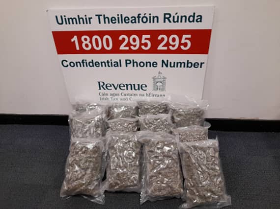 An investigation into the Switzerland-flown cannabis seizure is ongoing