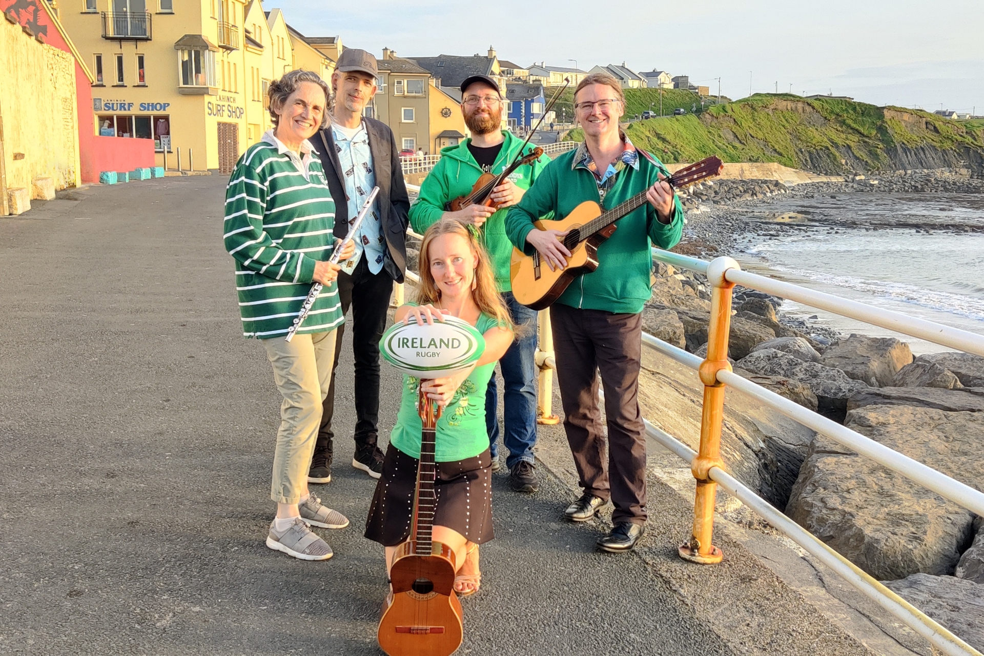 Áine Heslin, Liam O’Boyle, Adam Shapiro, Paddy Mulcahy Lenka Hoffmann will perform in Paris this Friday