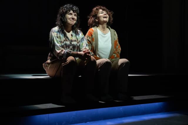Fishamble’s production of In Two Minds is running in Belltable this week starring Pom Boyd and Karen McCartney