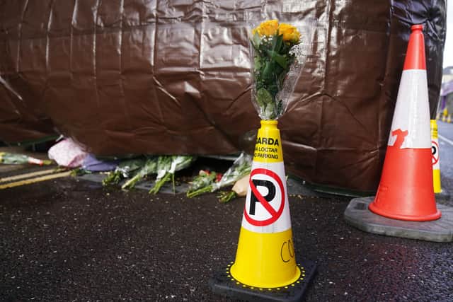 The human remains were found late on Wednesday, gardai said.