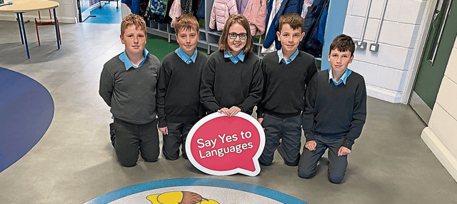 Kilfinane pupils excited to be saying Yes to Languages