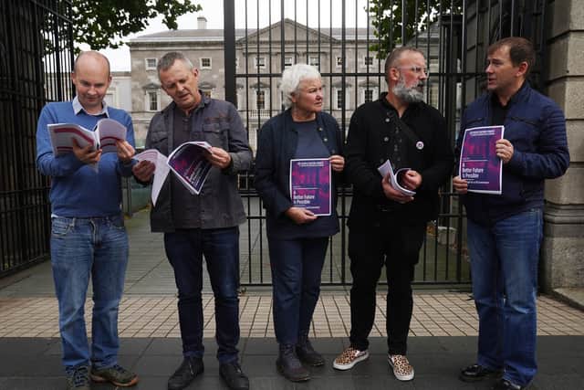 In its budgetary document, launched on Friday, the party called for public transport to be made free at a cost of 540 million euro, for the carbon tax to be abolished at a cost of 774 million euro, and for the State to buy the Conor Pass in Co Kerry for 10 million euro.
