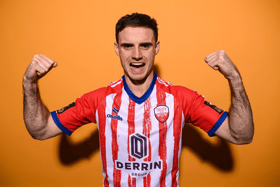 Conor Barry scored twice in Treaty Utd's precious 3-2 win over Longford Town at Bishopsgate on Saturday evening