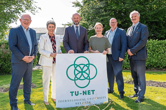 TU-Net being launched in conjunction with all five of Ireland's technological universities at the Technological University of the Shannon's campus in Athlone