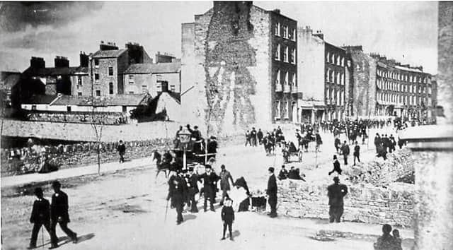Limerick's Quinlan Street, circa 1870