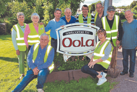 Members of Oola's proud  Tidy Towns committee which has reached the Going for Gold final