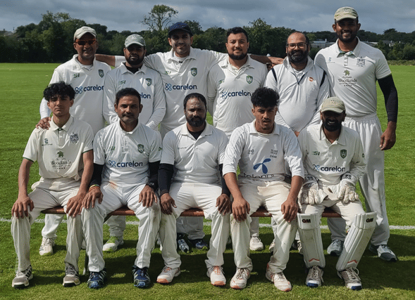 The Limerick Cricket Club First XI that beat Kerry last weekend.