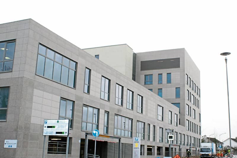 Site of the new emergency department at UHL Picture: Michael Cowhey