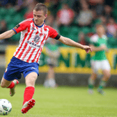 Treaty Utd's William Armshaw pictured during the Sports Direct Men’s FAI Cup defeat to Cork City I PICTURES: Sportsfile