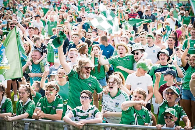 Pictured at last year's big screen event in Tus Gaelic Grounds when Limerick beat Kilkenny to land a third straight All-Ireland title | PICTURE: KEITH WISEMAN