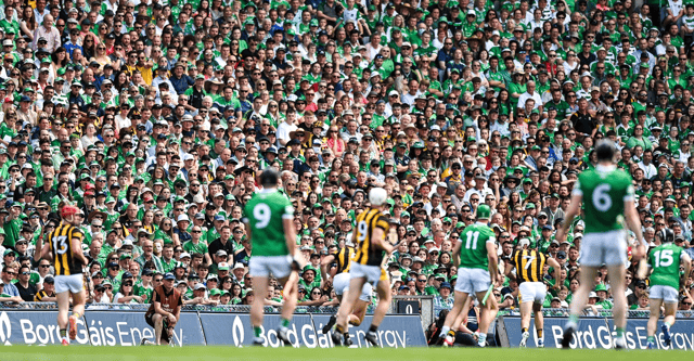 Limerick fans at the 2022 All-Ireland hurling final. PICTURE: Sportsfile