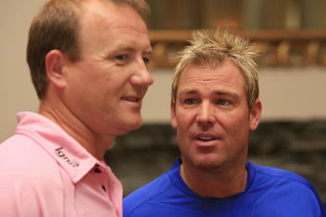 While the charitable arm of the Professional Cricketers’ Association has been a comforting and ever-present help, Udal’s resolve has also been stretched by the loss of his mother during Covid, followed by the sudden deaths of his brother and then his close friend and ex-Hampshire team-mate Shane Warne.