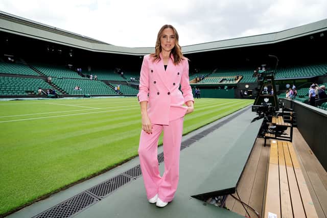 “The last couple of years, I’ve had the opportunity to bring her to Wimbledon, which is amazing and I think for me seeing the action up close and personal has made me so much more interested in sport.