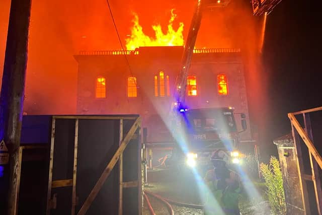 Having then dampened the flames, after almost four hours of relentless efforts, the units returned to base at 4:50am.