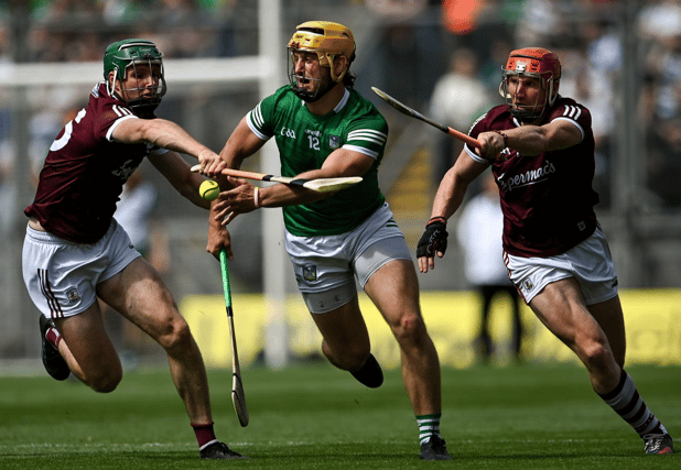 Limerick's Tom Morrissey in action against Galway during last year's All-Ireland hurling semi-final at Croke Park. PICTURE: Sportsfile