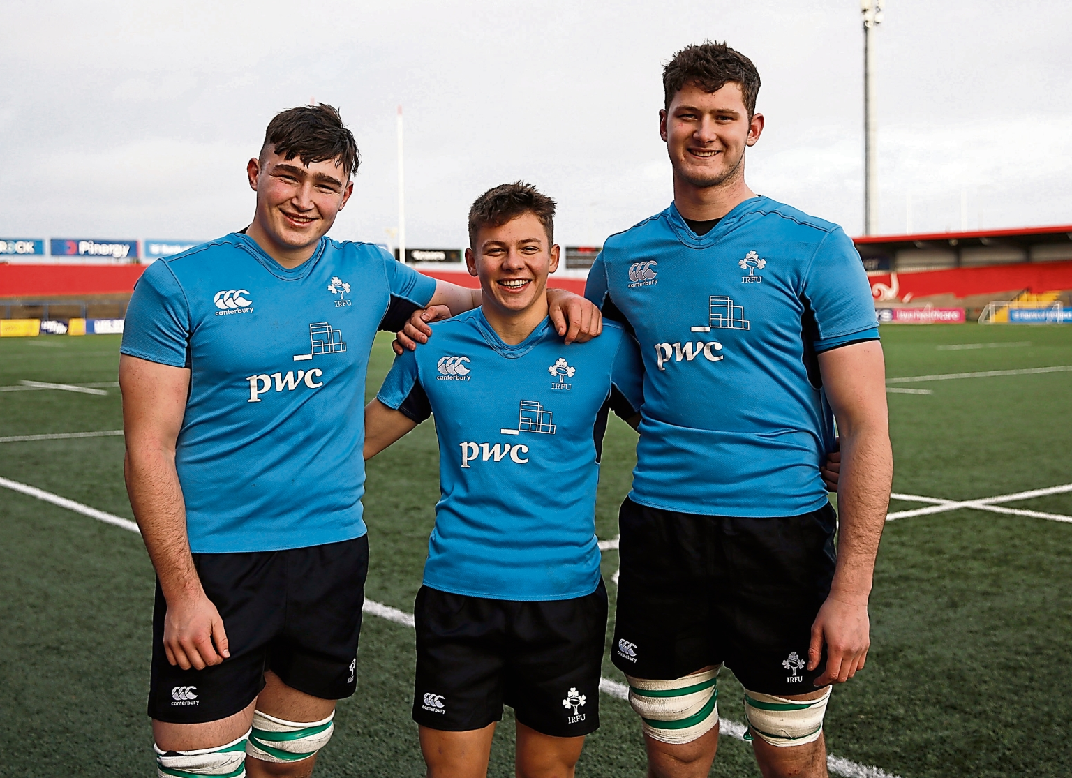 Ruadhan Quinn, Jack Oliver and Evan O'Connell, pictured, have been included in the Ireland U20 squad for upcoming World Rugby U20 Championship | PICTURE: Kieran Ryan-Benson