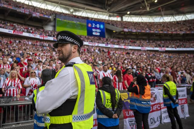 Alzheimer’s Society said 900,000 people in the UK live with dementia – “enough to fill Wembley 10 times over” – and attending sporting venues presented unique challenges.