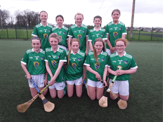 The Limerick Primary Game camogie side that plays Cork at half time at the TUS Gaelic Grounds on Sunday.