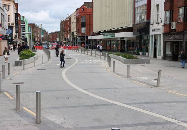 Talking point: The curve on O’Connell Street in the city centre | PICTURES: ADRIAN BUTLER