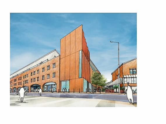 A render as to how the proposed conversion might look