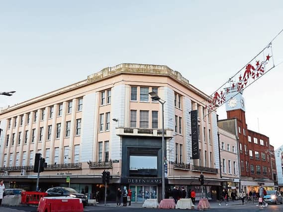 The former Debenhams building in the city PICTURE: Adrian Butler