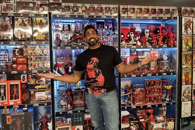 “And also that’s where I spent my money – all the money I saved from going out and everything else, I then put into comics and my collection.