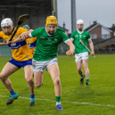 Fintan Fitzgerald wins the ball for Limerick in their Munster U20 Championship game with Clare. PICTURE: Kieran Ryan-Benson