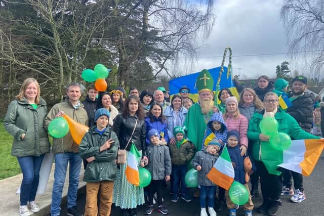 Rain doesn't dampen the spirts for St Patrick's Day parade in Kilfinane