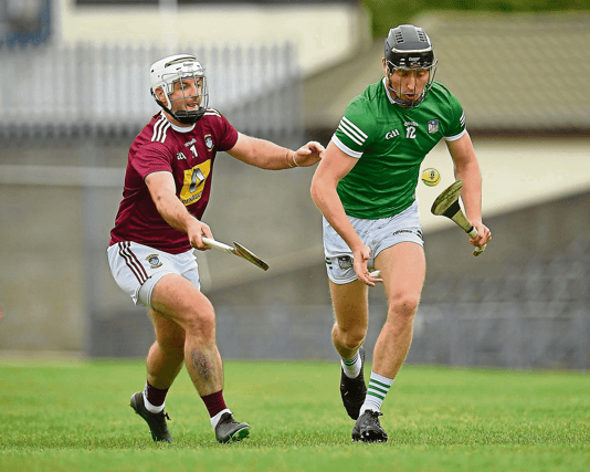 Limerick's Conor Boylan gets away from Westmeath's Derek McNicholas during their league game at TEG Cusack Park in 2021. PICTURE: Sportsfile