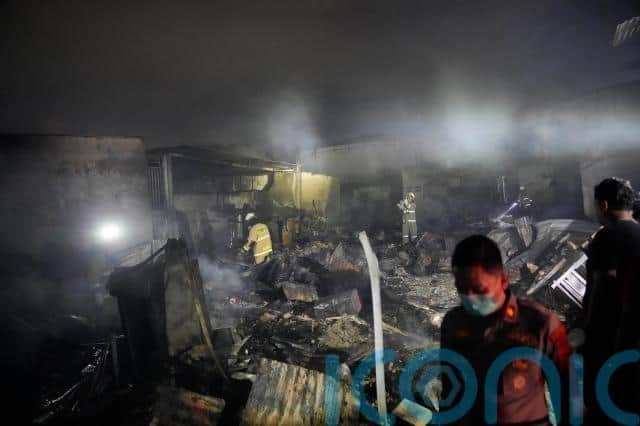 Sri Haryati, a mother of three, said the fire began to spread about 20 minutes later, causing panic.